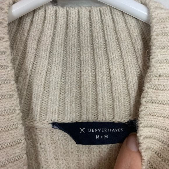 Denver Hayes  Women’s Neutral Toned Casual Sweater Size Medium - Picture 3 of 6